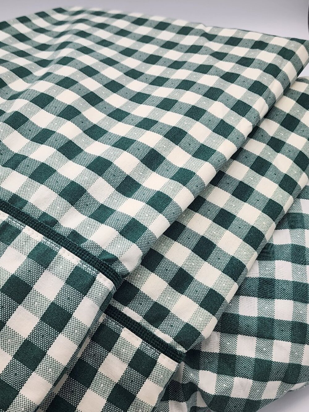 Vtg. Waverly Garden Room 3pc Queen Bedding Fitted Sheet 2 Cases Cottagecore